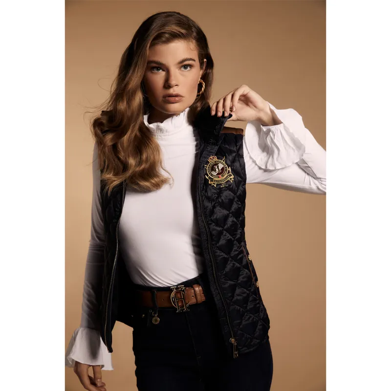 Holland Cooper Lilibet Jersey Tee - White-7